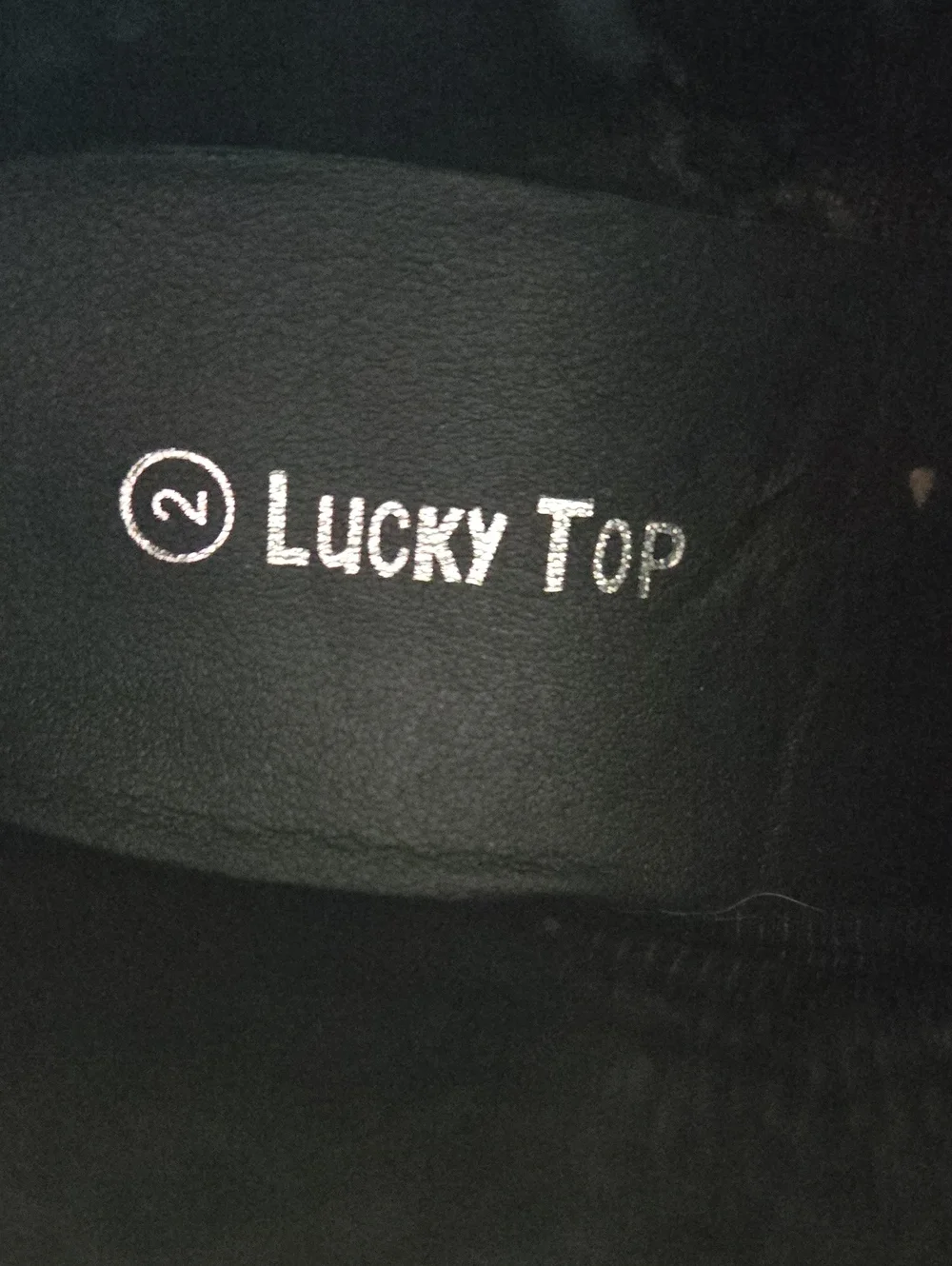 Kids Black Ankle Boots with Side Zip,size 2,brand Lucky Top